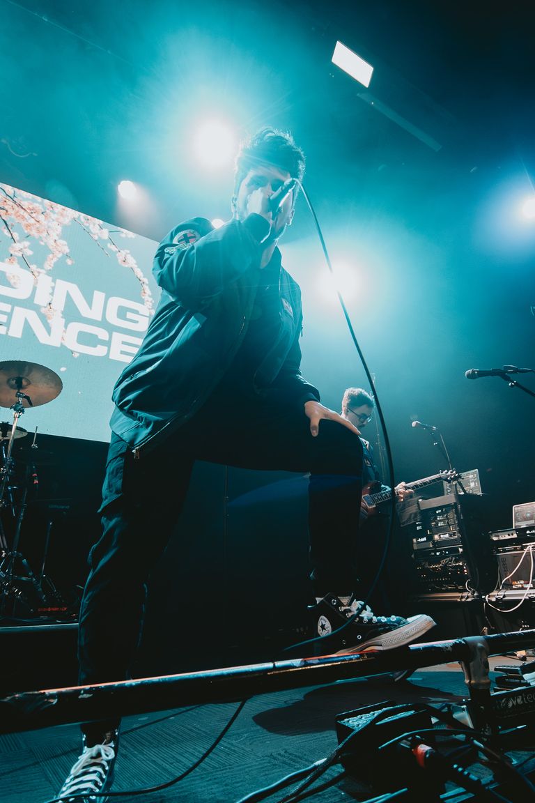 Holding Absence performing live in Adelaide at Lion Arts Factory